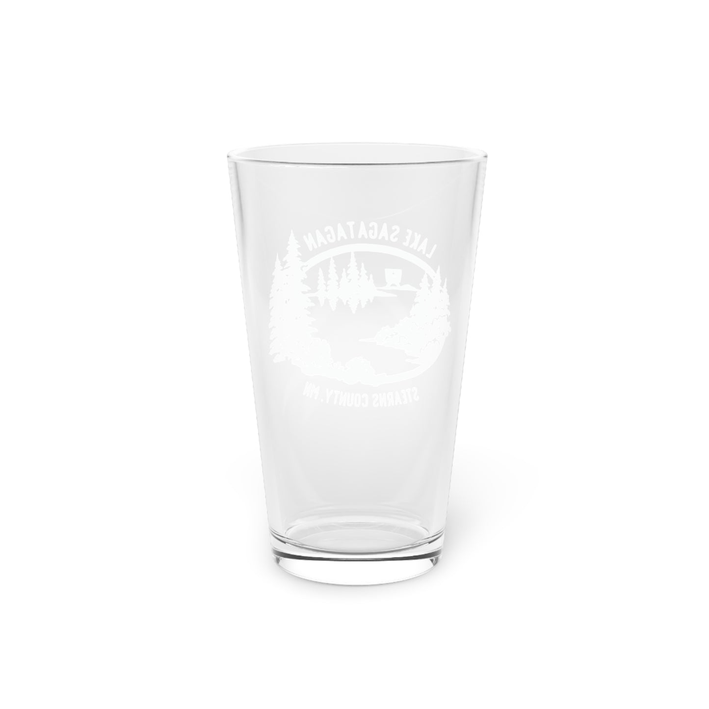 Lake Sag Pint Glass