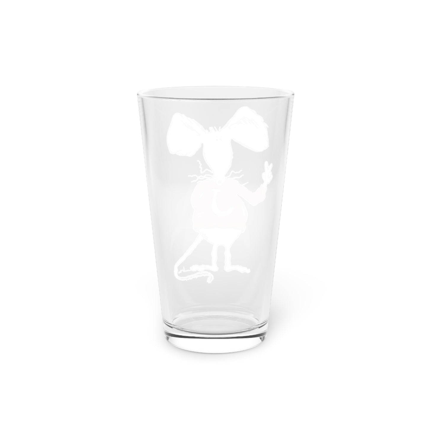 Johnnie Rat Pint Glass