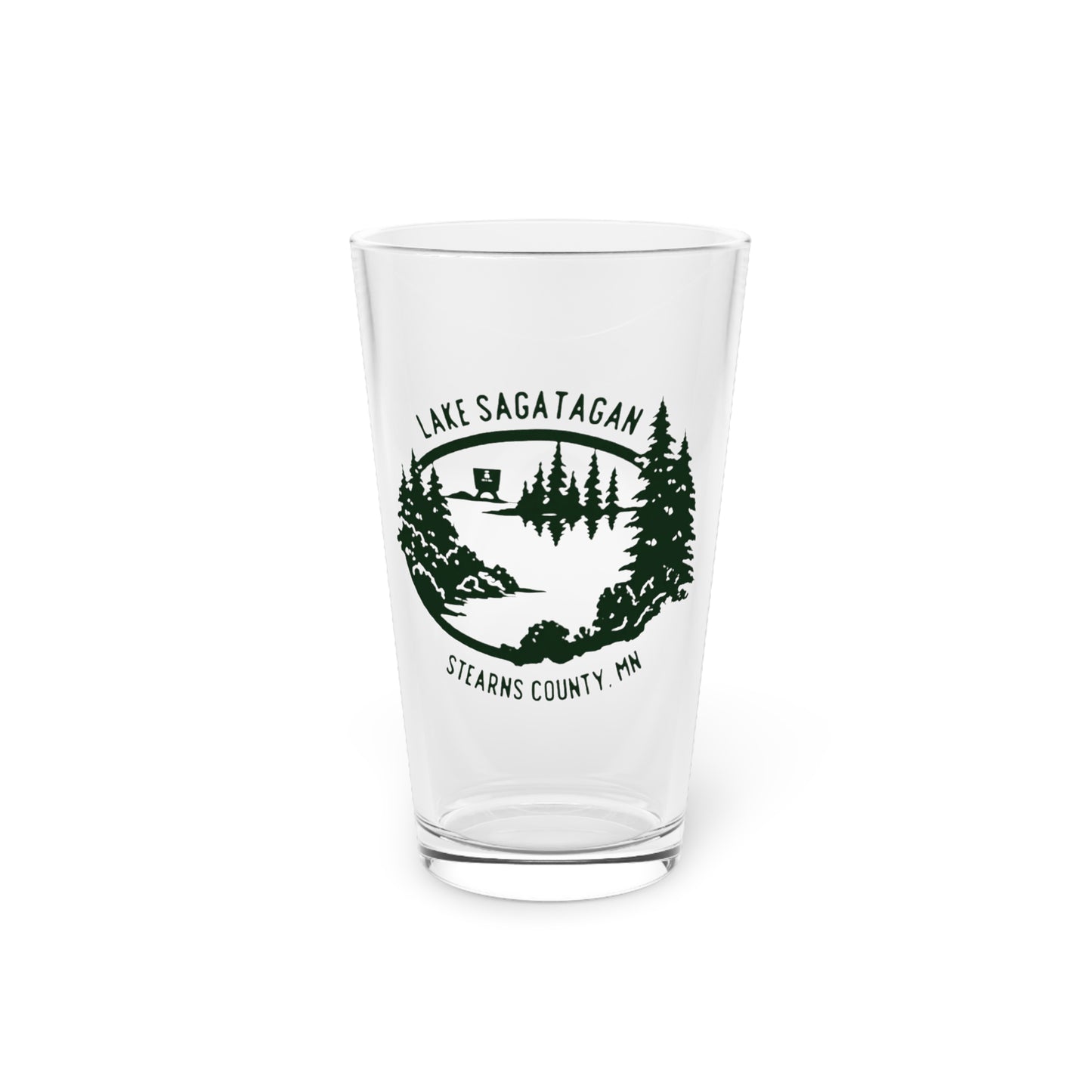 Lake Sag Pint Glass