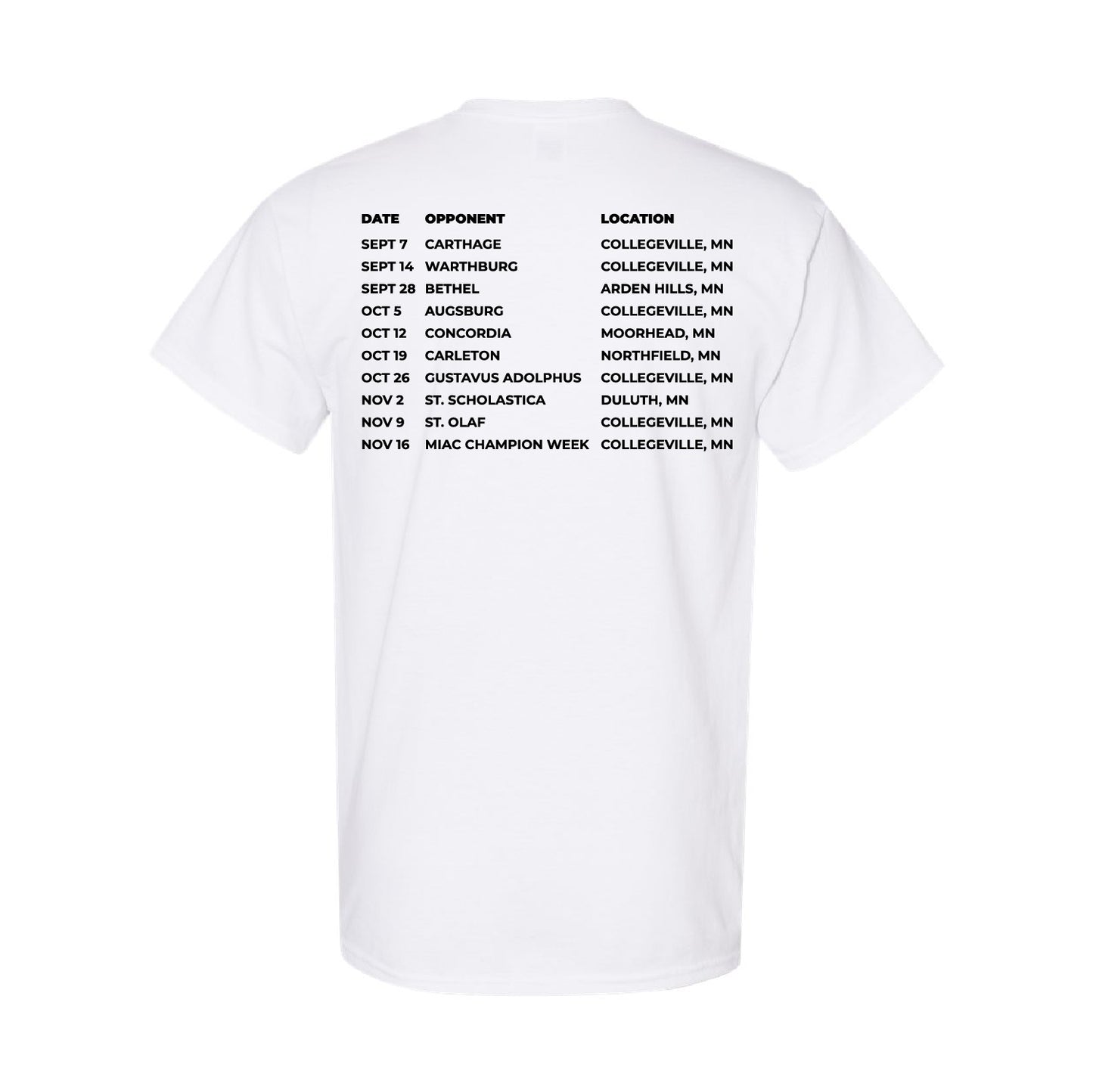 SJU 2024 Football Schedule Tee