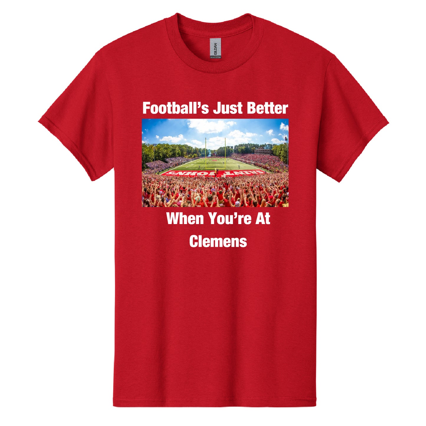 Football's Better in Clemens Cotton Tee