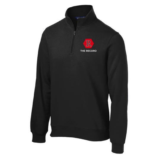 The Record Unisex 1/4-Zip Sweatshirt